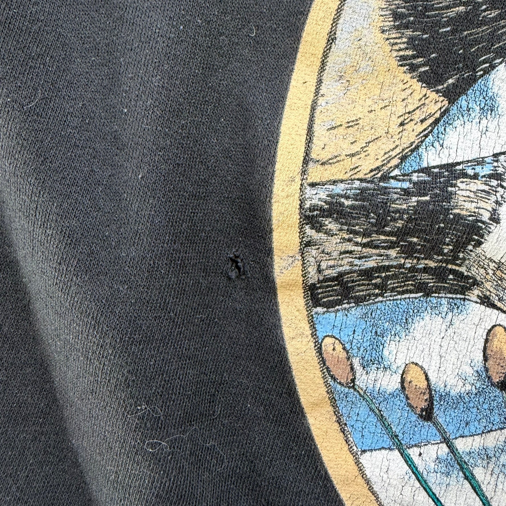 J-  Vintage National Wildlife Federation Canada Geese Graphic Crewneck - L