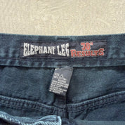 Vintage Elephant Legs Results Black Wide Leg Jeans - 30x31