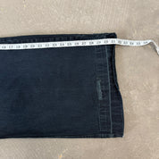 Vintage Elephant Legs Results Black Wide Leg Jeans - 30x31