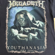 J- '14 Megadeath Youthanasia 20th Anniversary Graphic Tee - M