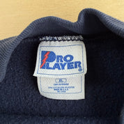 Vintage University Of Connecticut Huskies Pro Player Logo & Text Made In USA Crewneck - XL