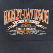 J-  Vintage '08 Harley Davidson Halifax Canada Graphic Tee - 2XL