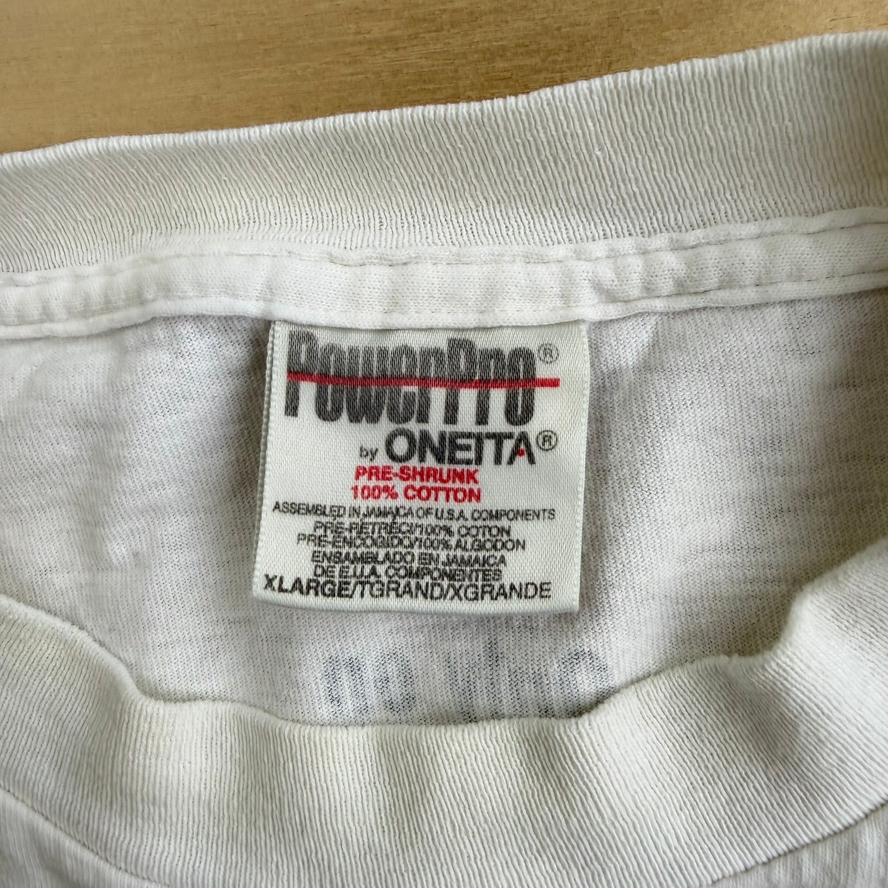 Vintage '97 Final Fantasy VII PlayStation Graphic Promo Single Stitch Tee - XL