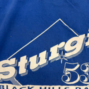J-  Vintage '93 Harley Davidson Sturgis Black Hills Rally Graphic Made In USA Single Stitch Tee - XL