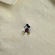J- Vintage Disney Embroidered Mickey Mouse Made In USA Single Stitch Polo Shirt - XL (fits L)