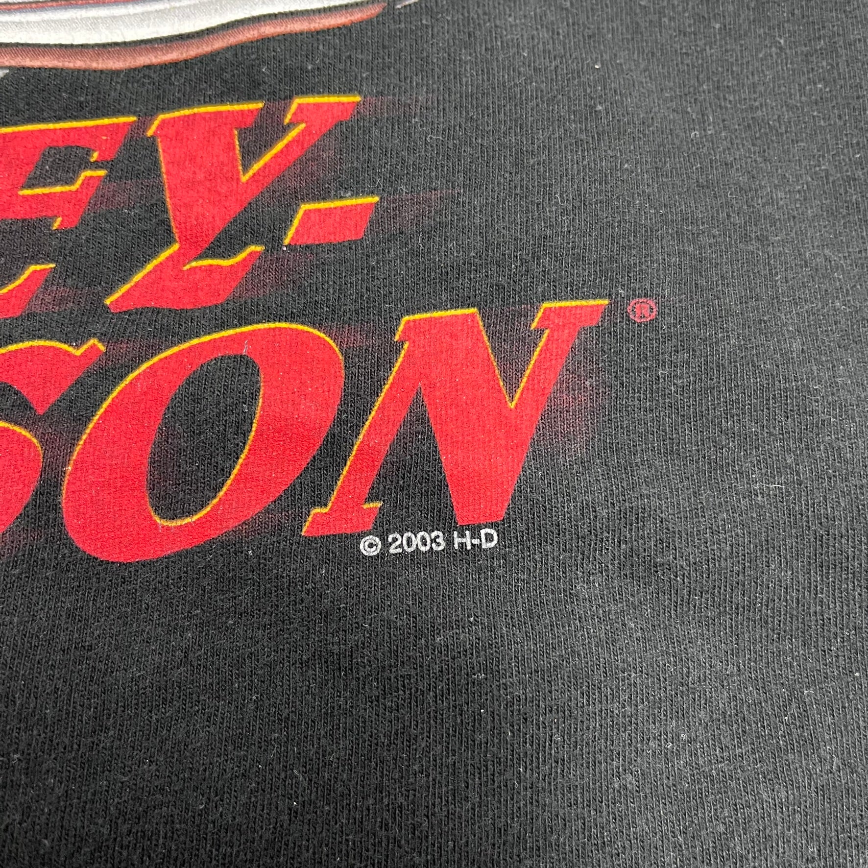 F- Vintage 2003 Harley Davidson Wichita Kansas Graphic Tee