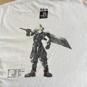 Vintage '97 Final Fantasy VII PlayStation Graphic Promo Single Stitch Tee - XL