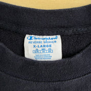 J- Vintage Champion Reverse Weave Embroidered Logo Crewneck- XL