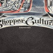 J- Vintage '03 Chopper Culture Text & Graphic Tee - XL