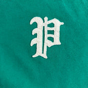 J- Vintage Polo RL Gothic Text Half Zip Hoodie - 3XL Big