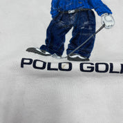 F- Vintage Ralph Lauren Polo Golf Teddy Bear Graphic Crewneck