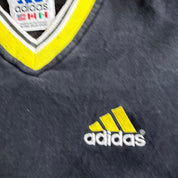 J- Vintage Adidas Embroidered Logo Made In Canada Cropped Crewneck - Women's L