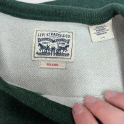F- Levi's Strauss & Co Embroidered Text Crewneck