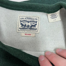 Load image into Gallery viewer, F- Levi&#39;s Strauss &amp; Co Embroidered Text Crewneck
