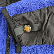 Vintage 90s The North Face Denali Blue Zip Up Polar Fleece Jacket - M