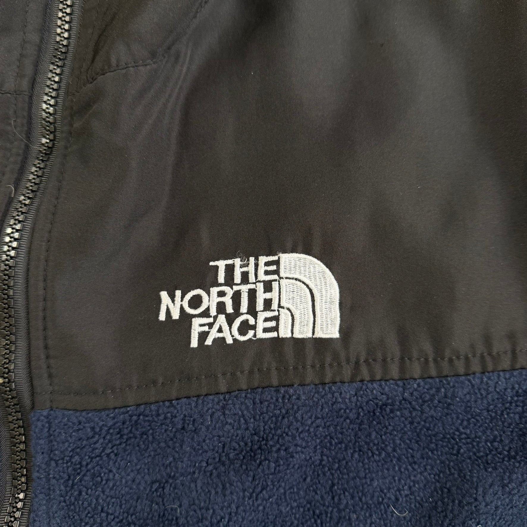 Vintage 90s The North Face Denali Gore Windstopper Navy Polar Fleece Jacket - XL