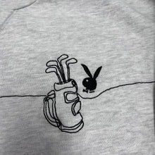 Load image into Gallery viewer, F- Vintage Playboy Golf Embroidered Text Crewneck
