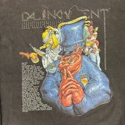 J- Vintage 90s Dalinkwent Hiphopcracy Graphic Long Sleeve Tee - XL