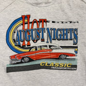 J- Vintage '95 Hot August Night Reno Nevada Graphic Made In USA Single Stitch Tee - L