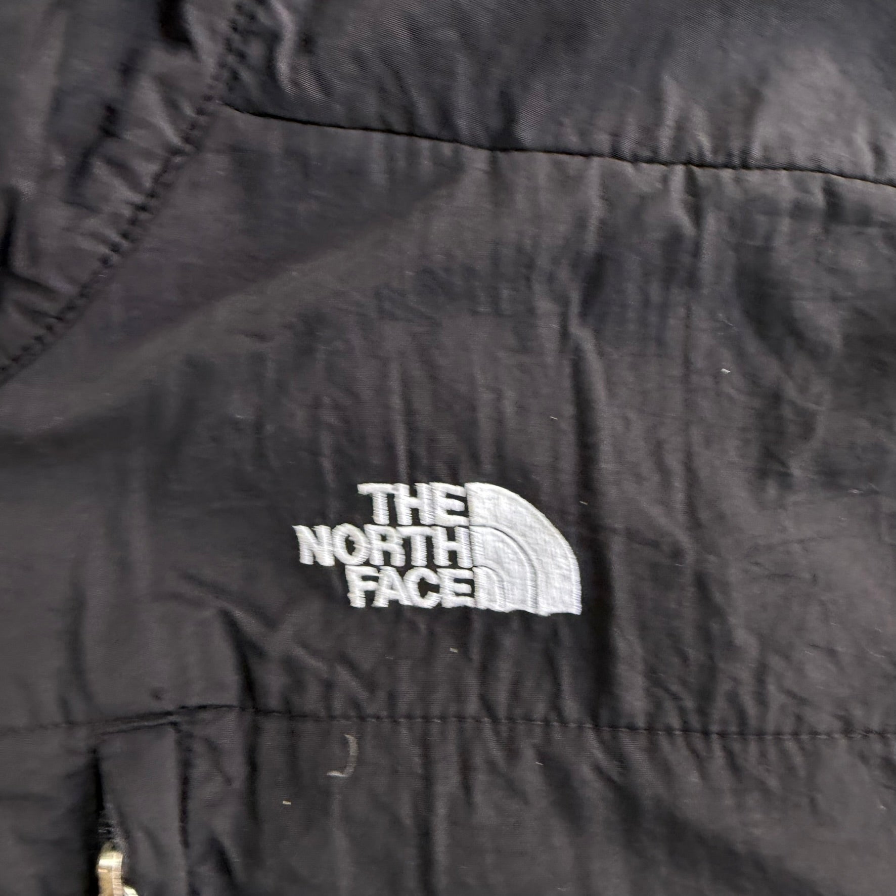 Vintage 90s The North Face Denali Grey Polar Fleece Jacket - L