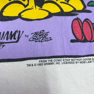 F- Vintage 1992 Grimmy Magic Beans Cartoon Single Stitch Tee