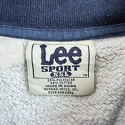 J- Vintage New York Yankees MLB Lee Embroidered Logo Graphic Crewneck - 2XL
