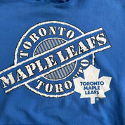 J- Vintage '91 Toronto Maple Leafs NHL Graphic Hoodie - XL