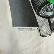 J- Vintage '97 Plymouth Cuda Campus Bully Car Graphic Tee - L