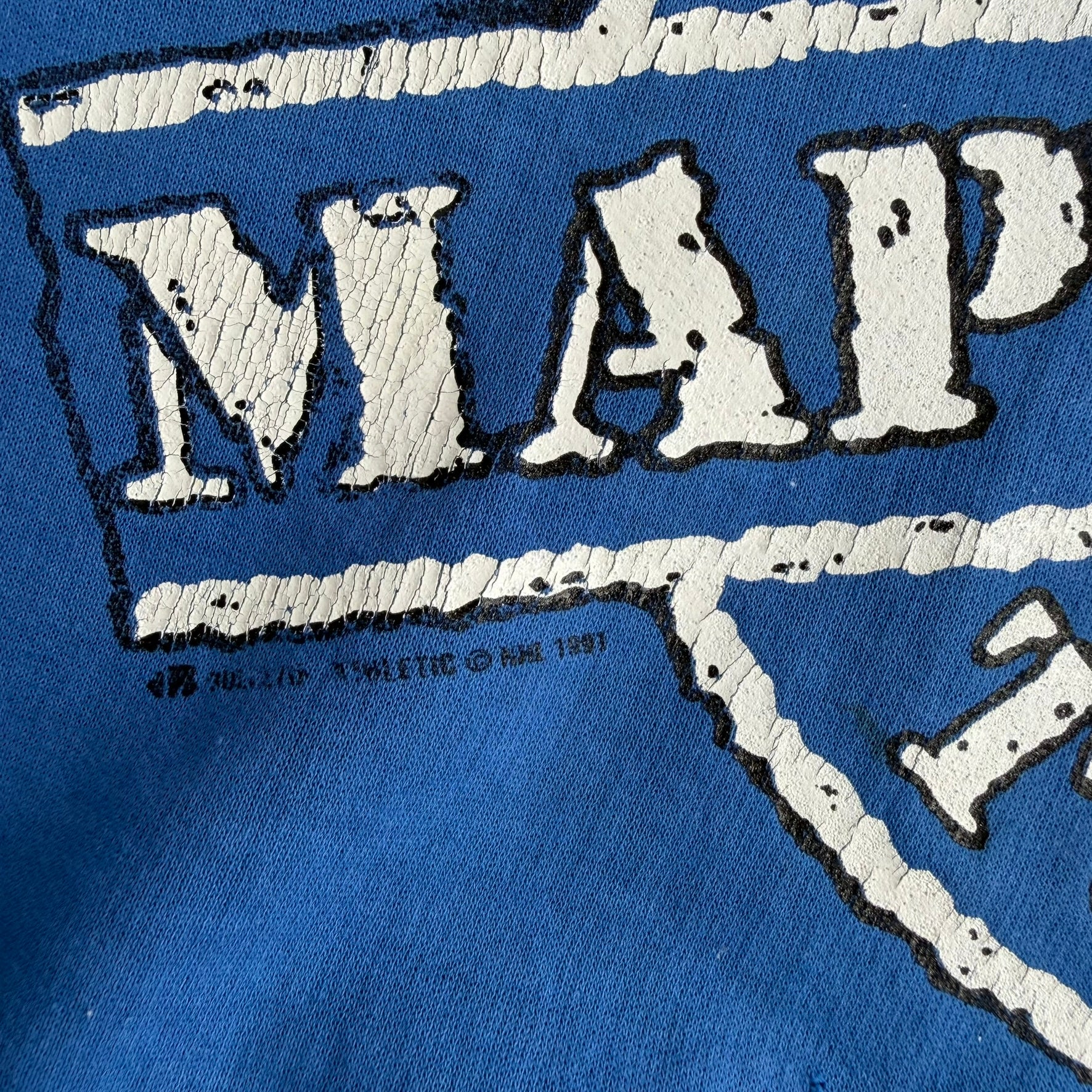 J- Vintage '91 Toronto Maple Leafs NHL Graphic Hoodie - XL