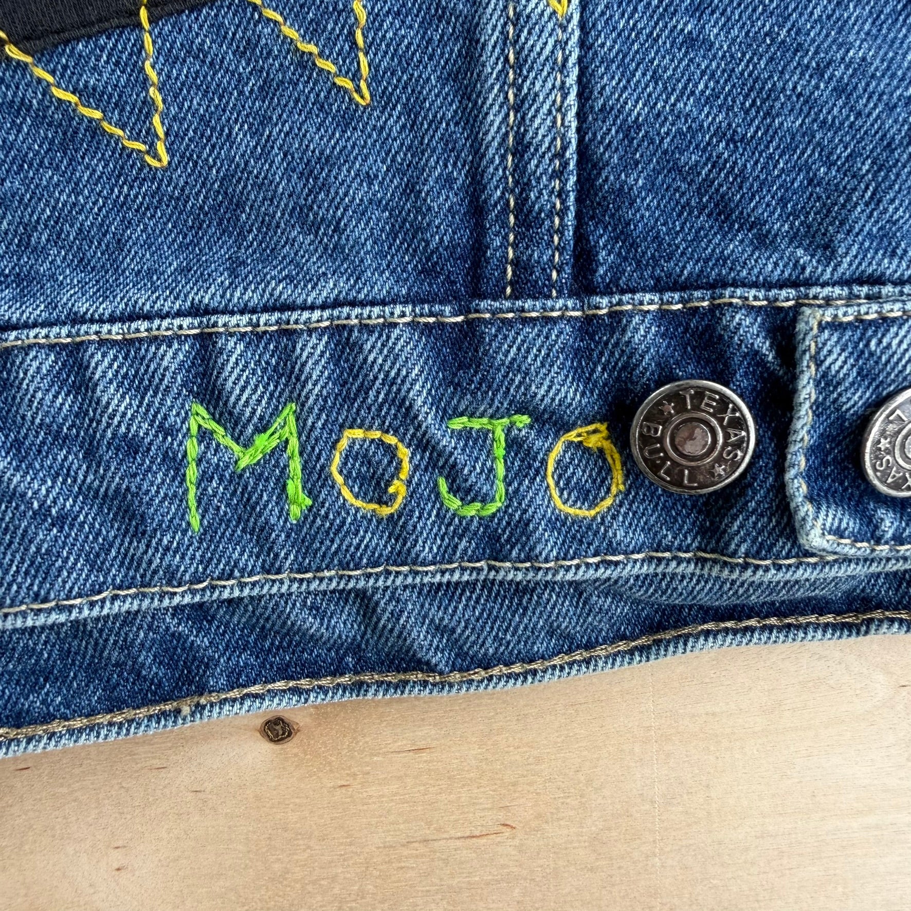 HOM Nirvana Come As You Are Reworked Denim Jacket - M