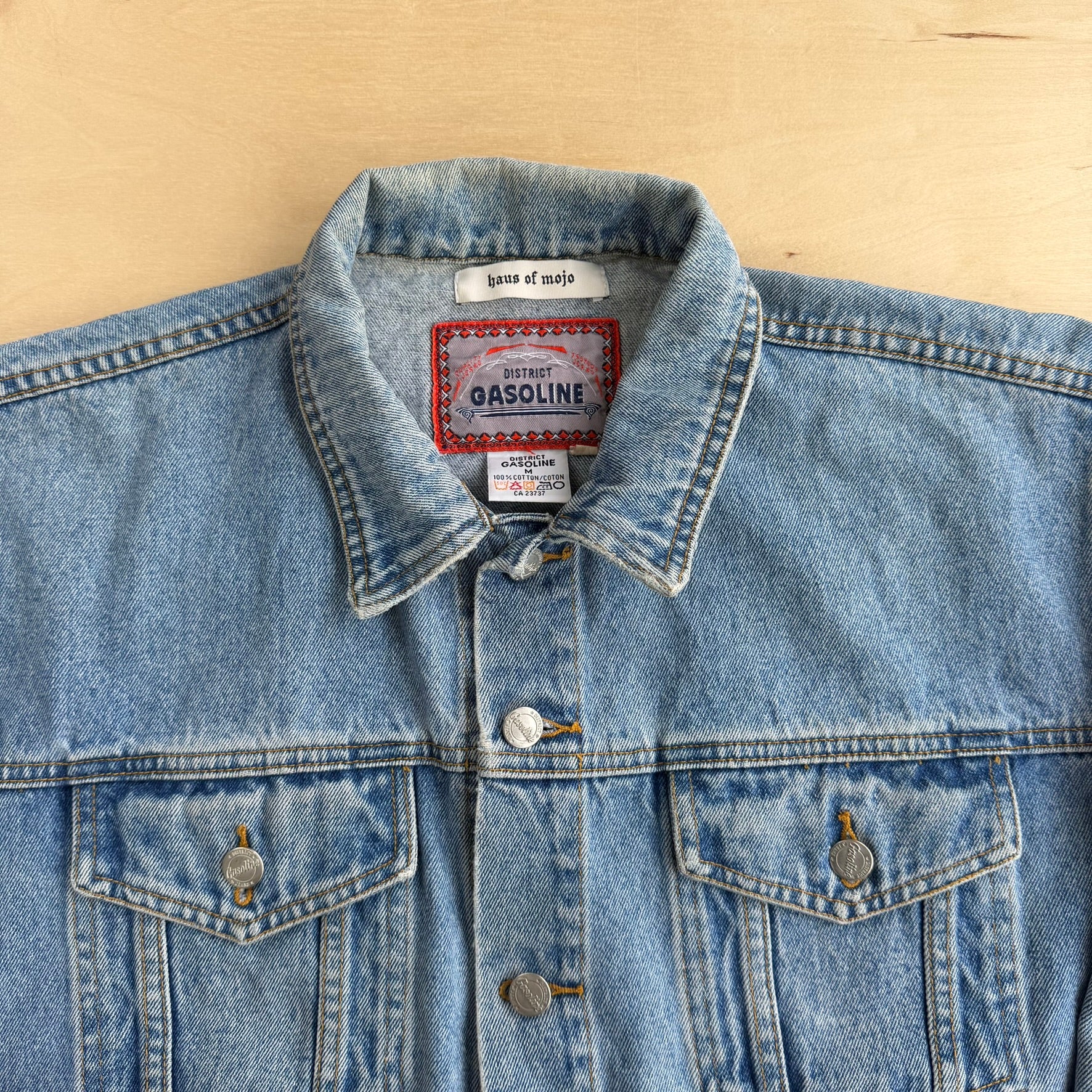 HOM Def Leppard United State Tour Reworked Denim Jacket - M