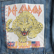 HOM Def Leppard United State Tour Reworked Denim Jacket - M