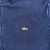 J- Vintage Lacoste Embroidered Logo Zip Up Track Jacket - 2XL