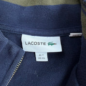 J- Vintage Lacoste Embroidered Logo Zip Up Track Jacket - 2XL