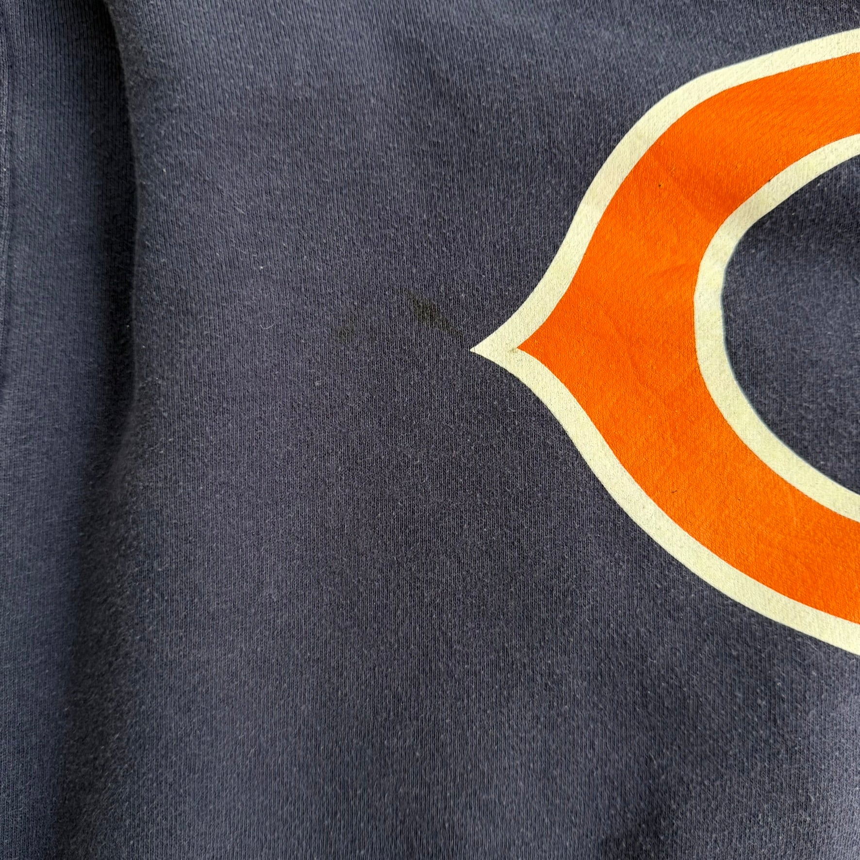 J- Vintage Chicago Bears NFL Reebok Logo Graphic Hoodie - XL