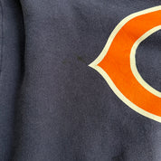 J- Vintage Chicago Bears NFL Reebok Logo Graphic Hoodie - XL