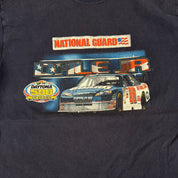 J- Vintage '08 Nascar Dale Jr National Guard Daytona 500 Tee - M