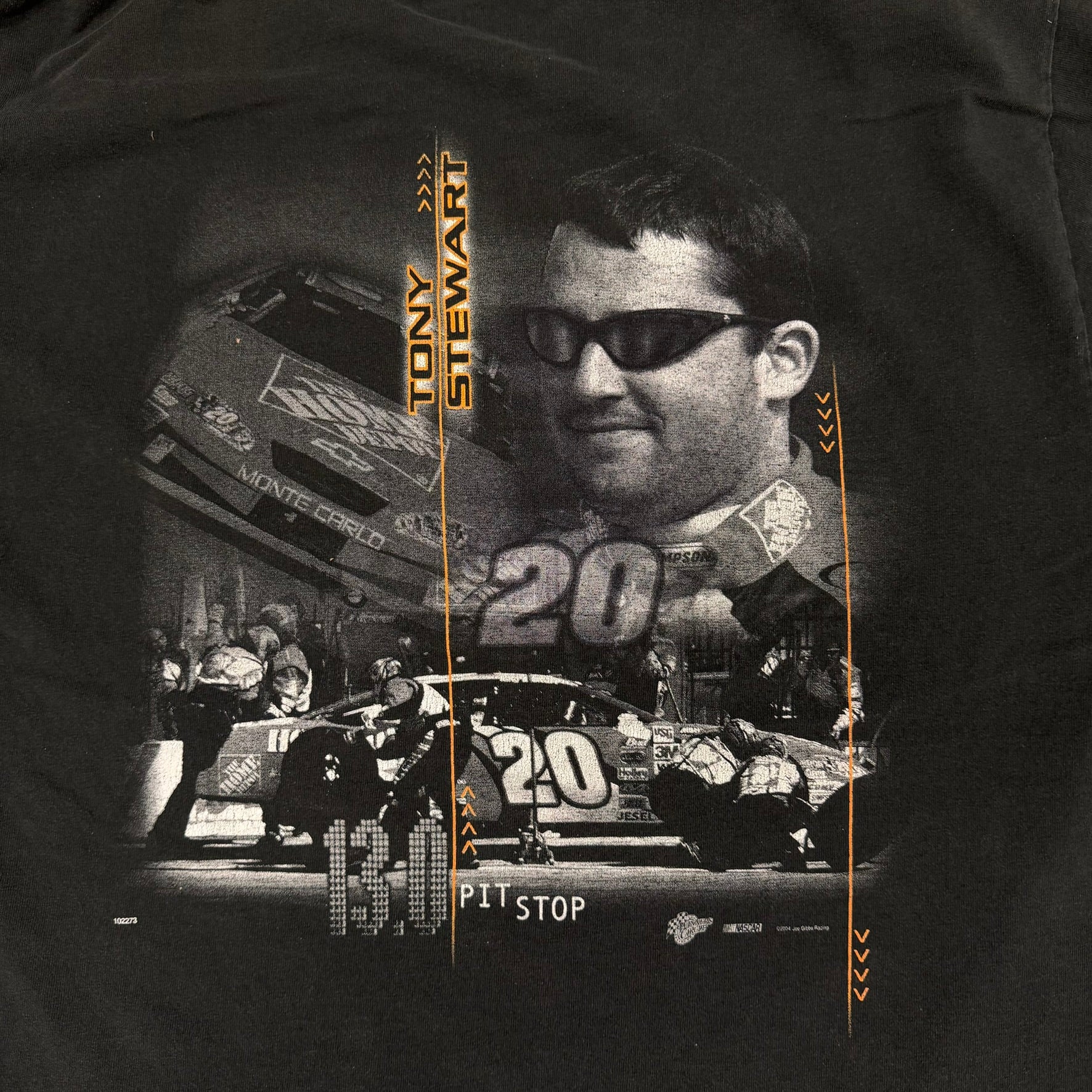 J- Vintage '04 Nascar Tony Stewart Graphic Tee - XL