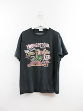 Load image into Gallery viewer, Vintage 05&#39; Nascar Brad Coleman Youngest Gun Tee
