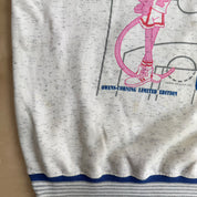 J- Vintage '92 NBA & Pink Panther Limited Edition Graphic Crewneck - L