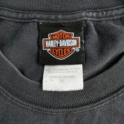 Vintage '03 Harley Davidson Las Vegas Graphic Made In USA Tee - XL