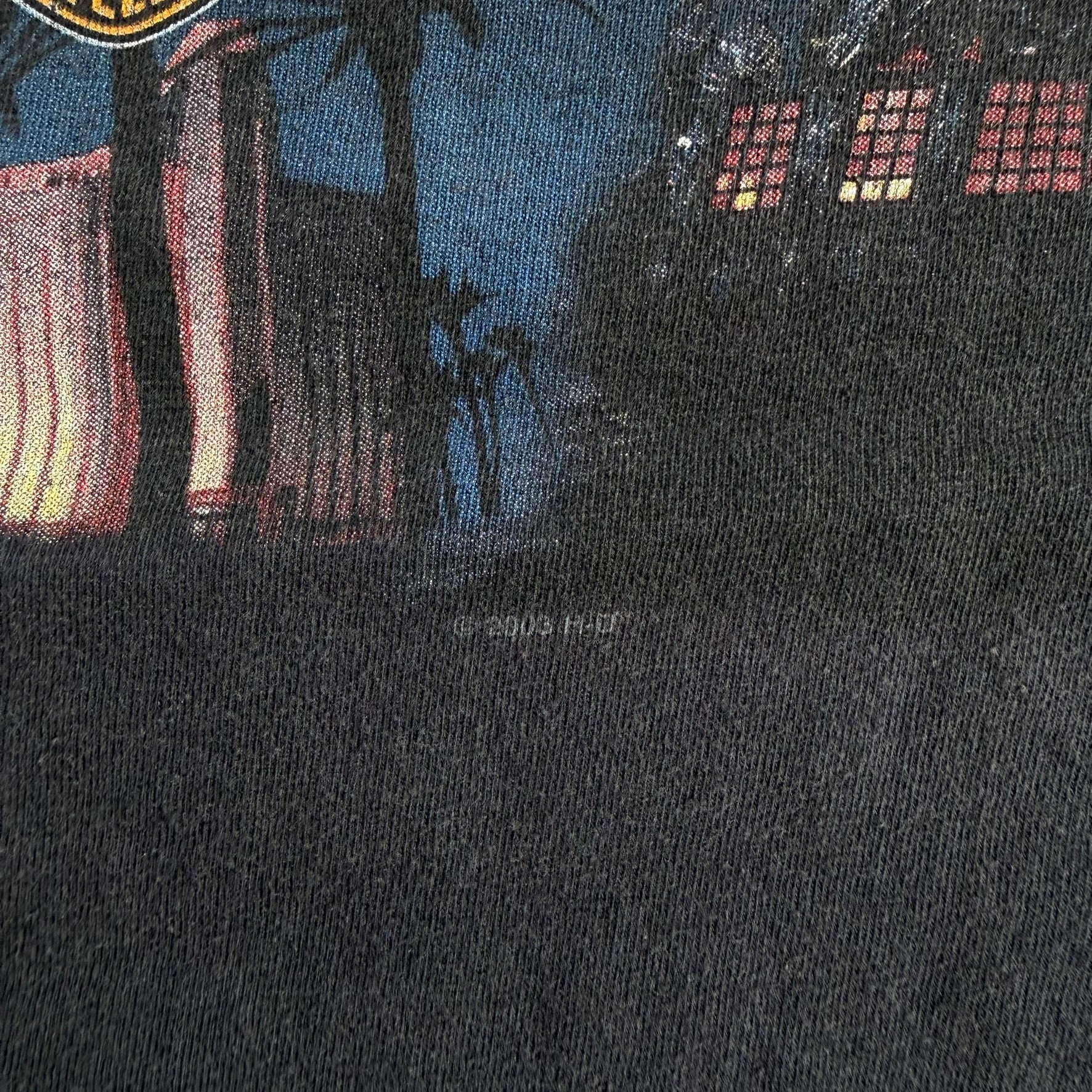 Vintage '03 Harley Davidson Las Vegas Graphic Made In USA Tee - XL