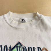 J- Vintage '91 Minnesota Twins MLB World Series Champions Starter Made In USA Crewneck - XL