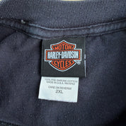 Vintage '07 Harley Davidson Rochelle Park NJ Graphic Made In USA Tee - 2XL