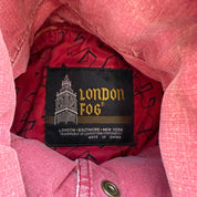 J- Vintage London Fog Zip Up Bomber Style Lightweight Jacket - 6 reg (L)