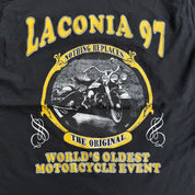 Vintage '97 Laconia Bike Week Graphic Single Stitch Tee - XL