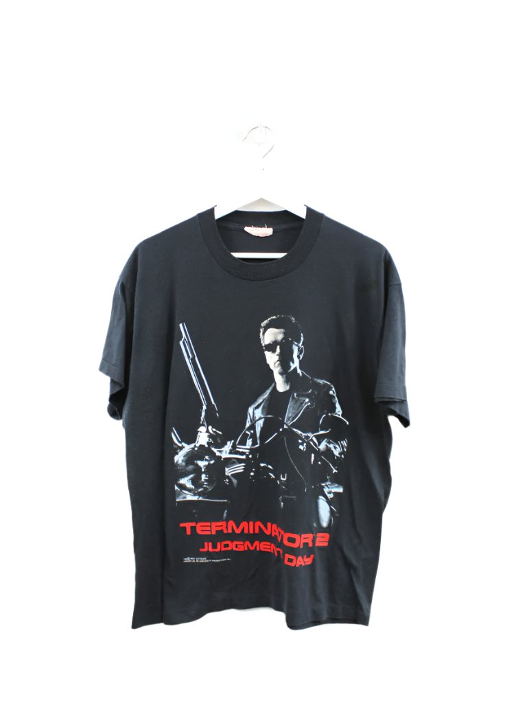 Z- Vintage 1991 The Terminator Judgement Day Graphic Single Stitch Tee – HG  VINTAGE