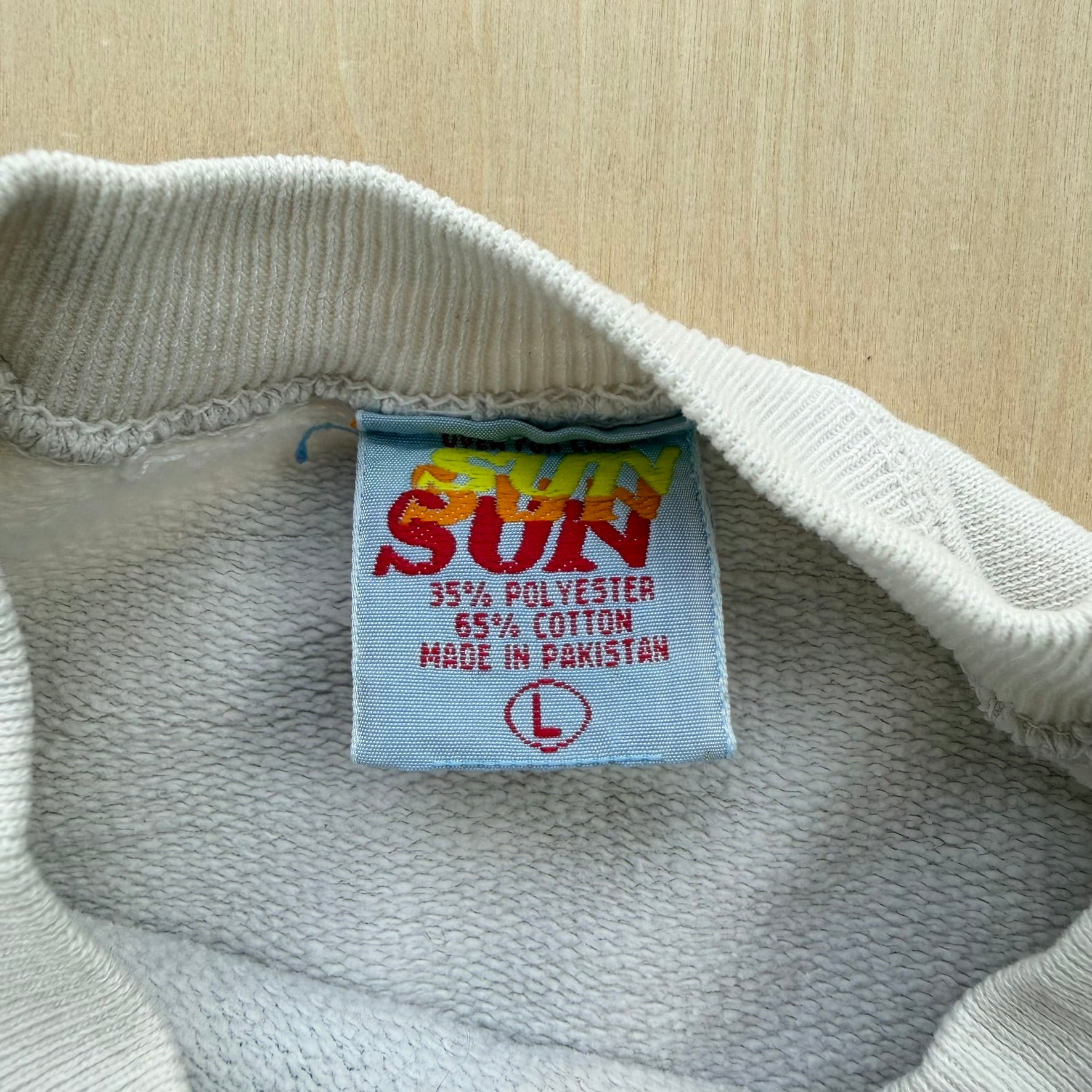 J- Vintage Garfield Get With The Program Graphic Crewneck - L