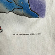 Vintage '96 Looney Tunes Taz Basketball Graphic Tee - XL