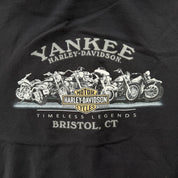 J- '13 Harley Davidson Bristol CT Zip Up Hoodie - L